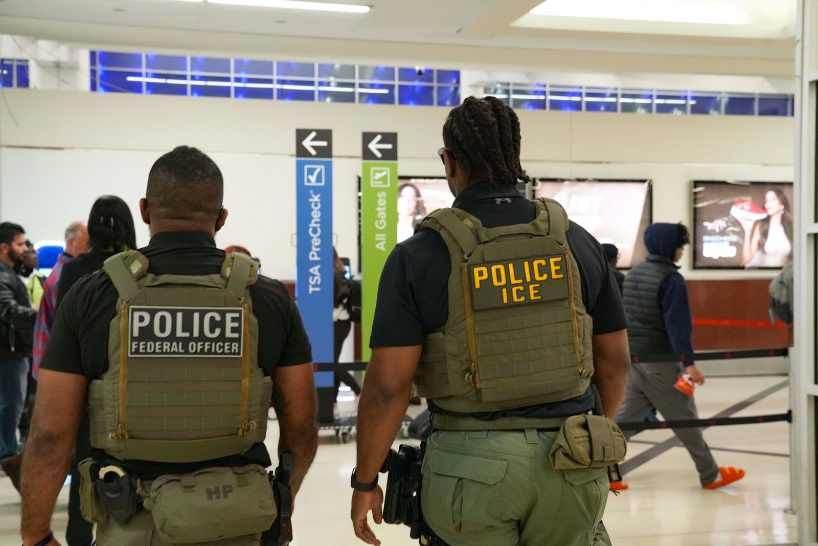 ICE agents were sent to airports to alleviate the pressure on TSA staff