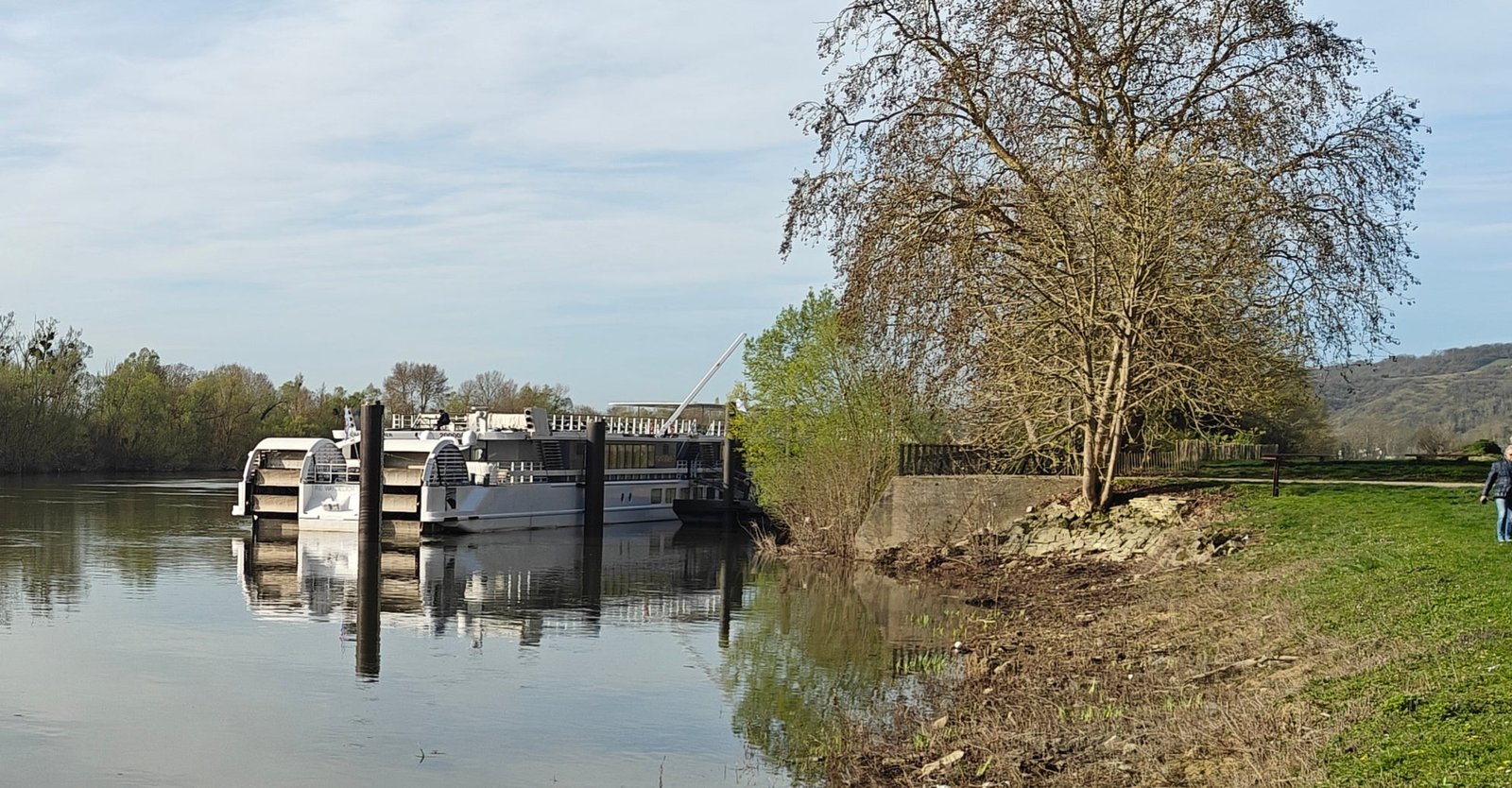 MS Waydelich is comfortable in all levels of water
