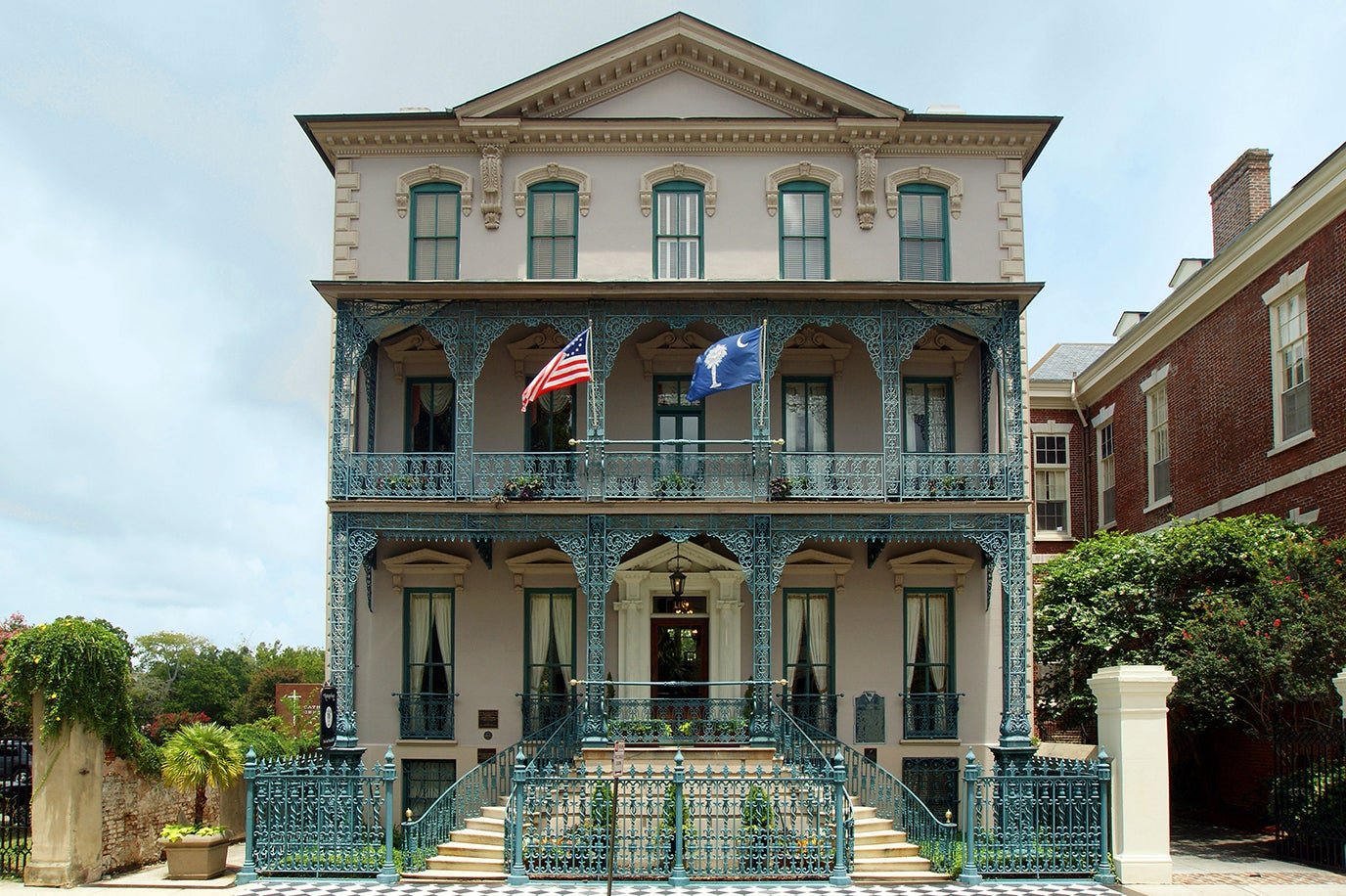 John Rutledge House Inn has hosted two sitting presidents — George Washington and William Taft