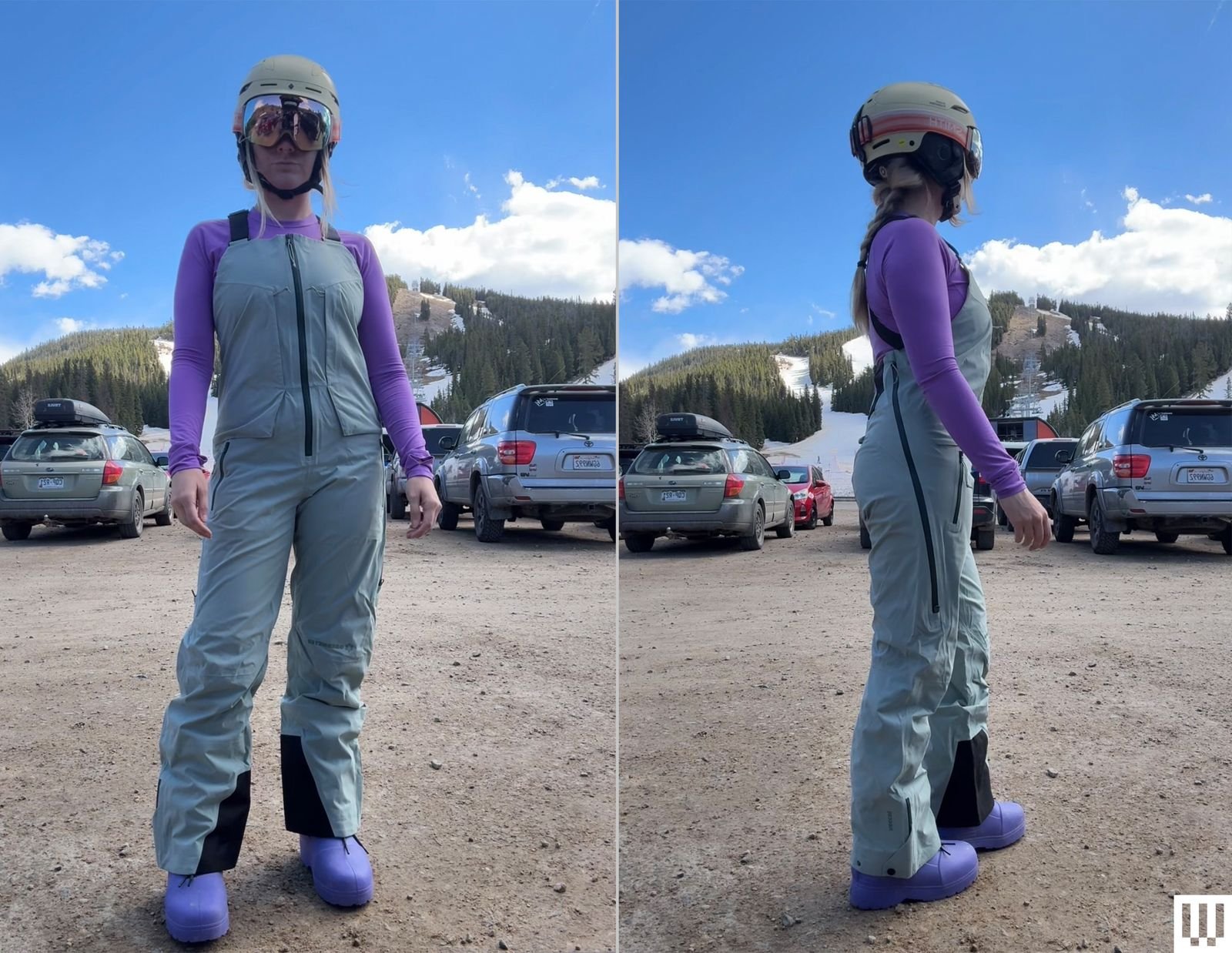 Image may contain Helmet Clothing Pants Person Adult Car Transportation Vehicle Footwear Shoe and Accessories