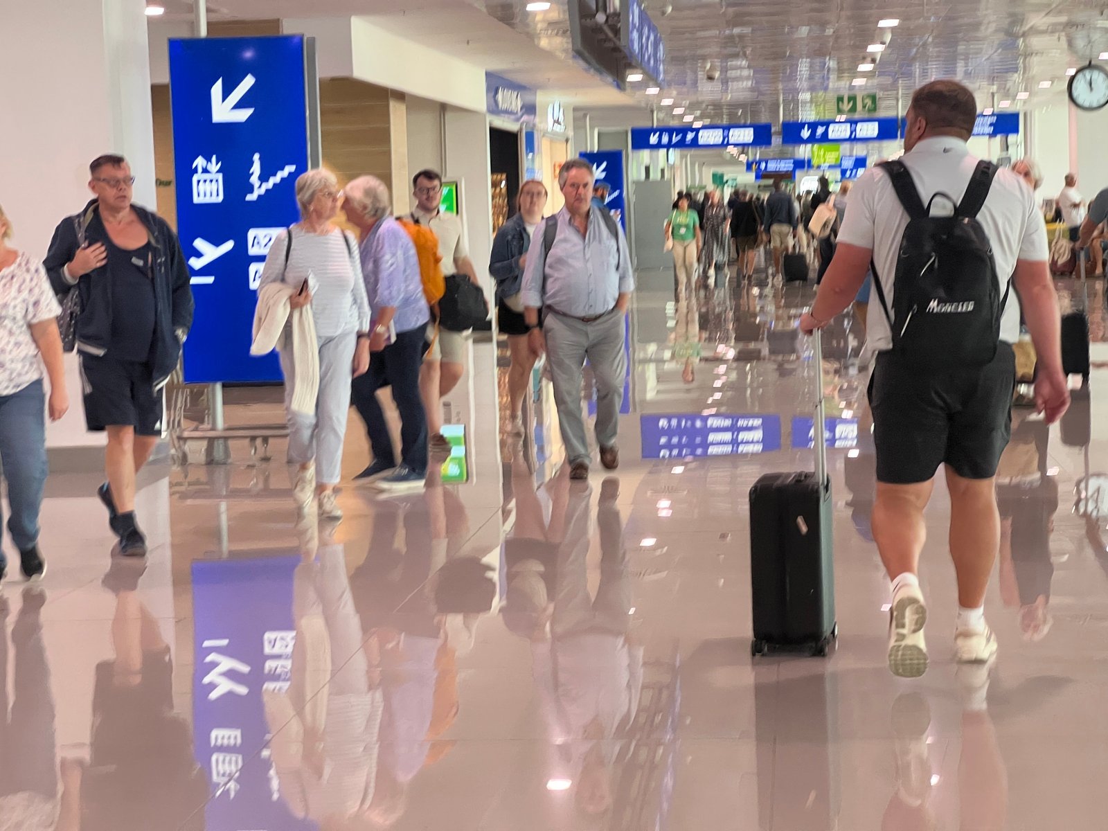 Holiday hub: Palma airport in Spain