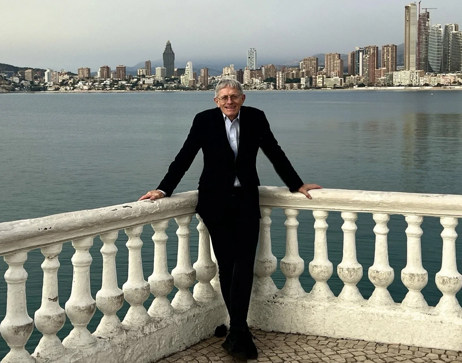 Simon Calder in Benidorm