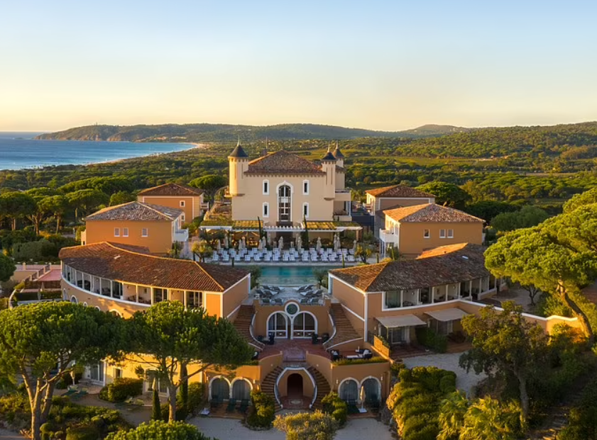 Château de la Messardière was built in 1904