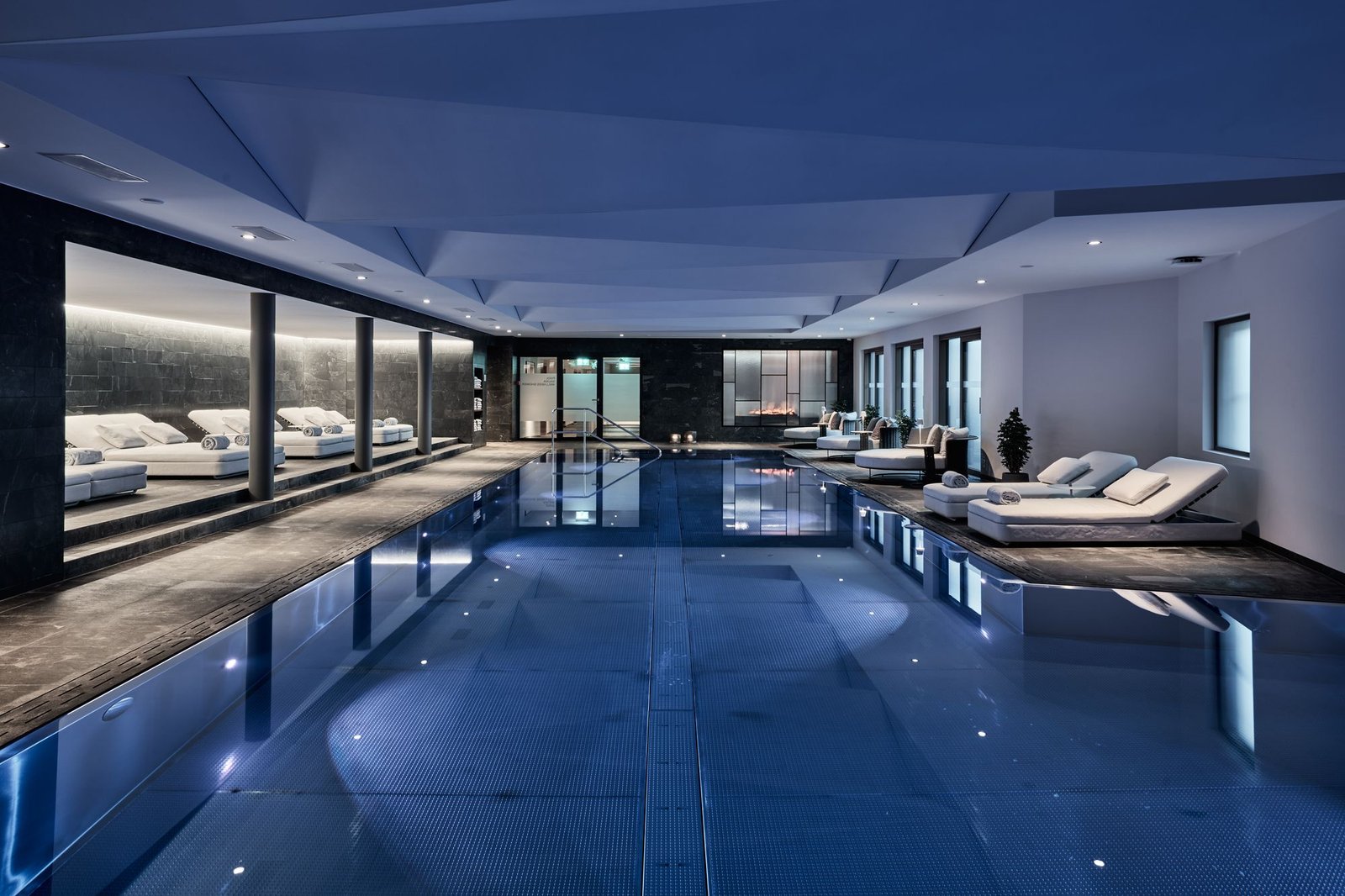 The centrepiece of the excellent spa is a 20-metre swimming pool