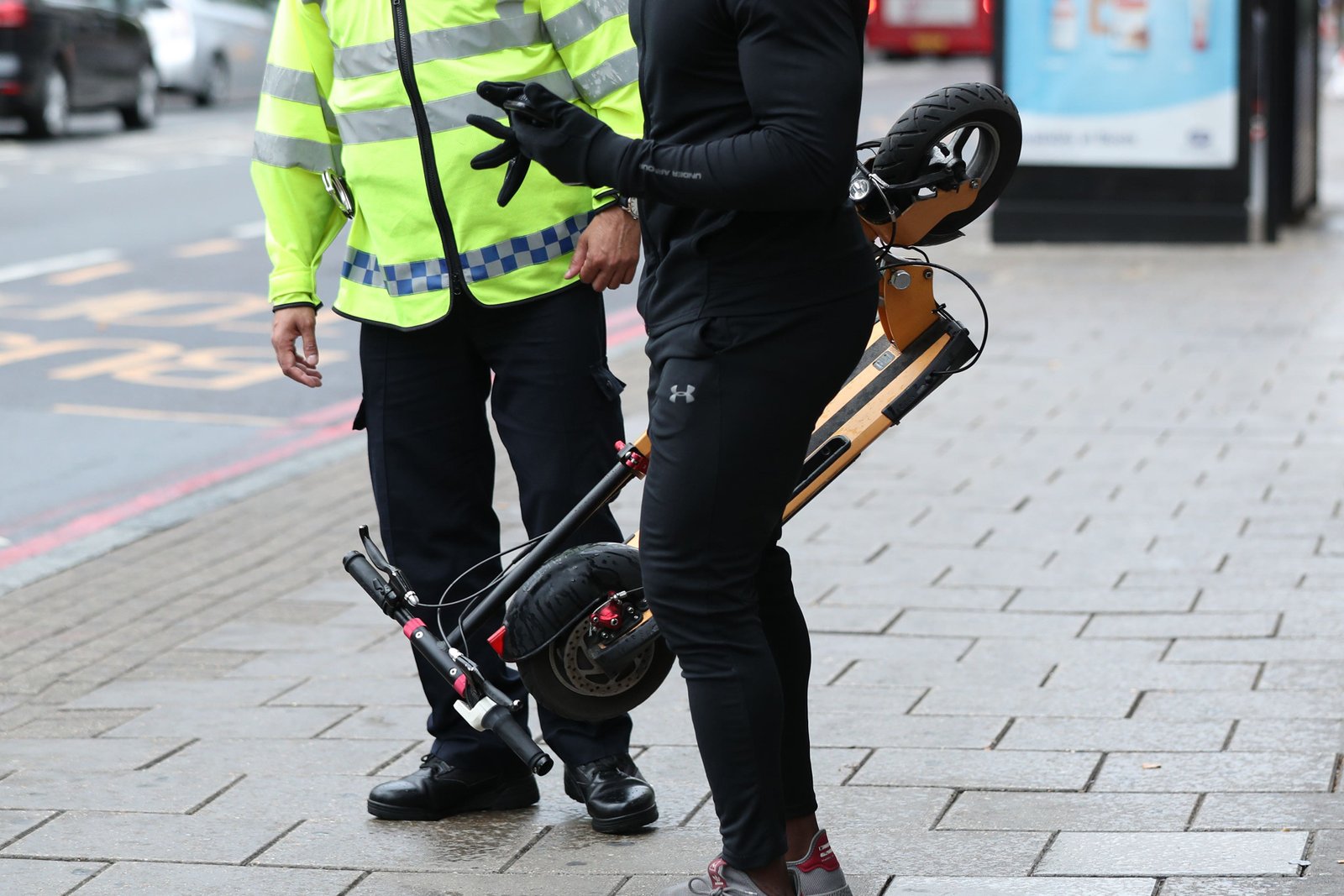 Private e-scooters are banned from being used in public areas across the UK, although they are often ridden illegally in many urban locations