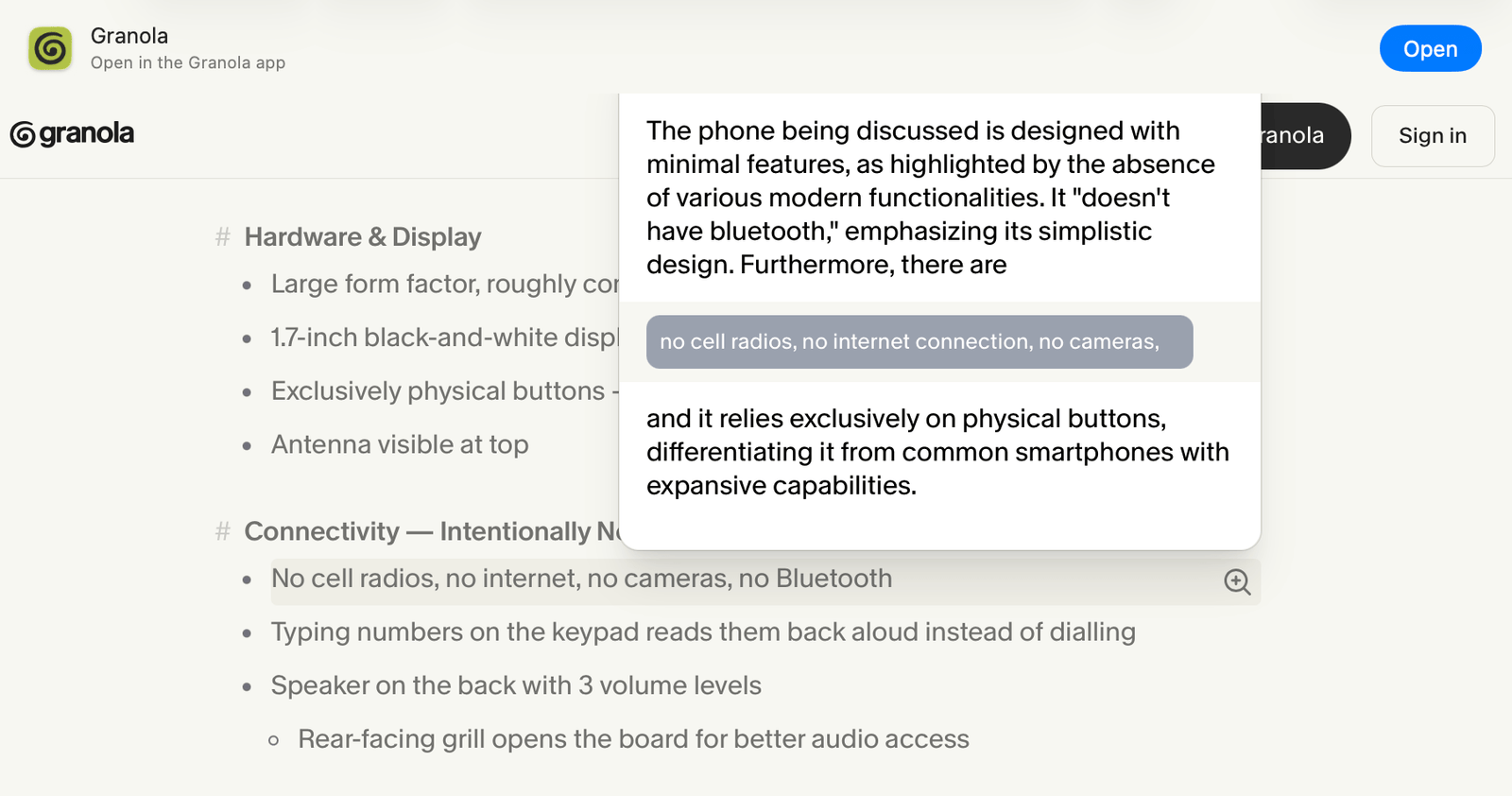 I got access to my notes using a public link — no account required.