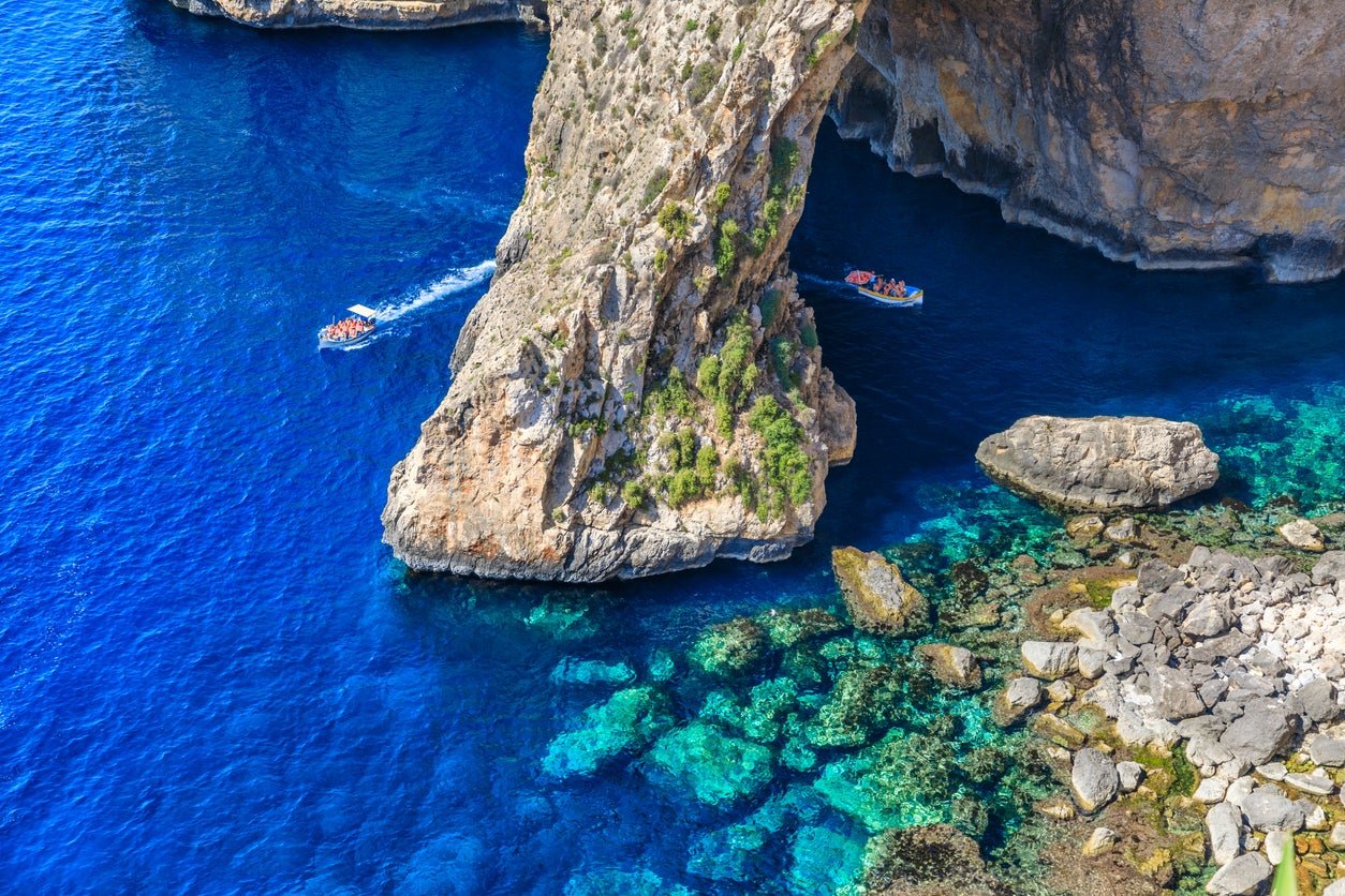 The Blue Grotto is one of Malta’s most enchanting coastal spots