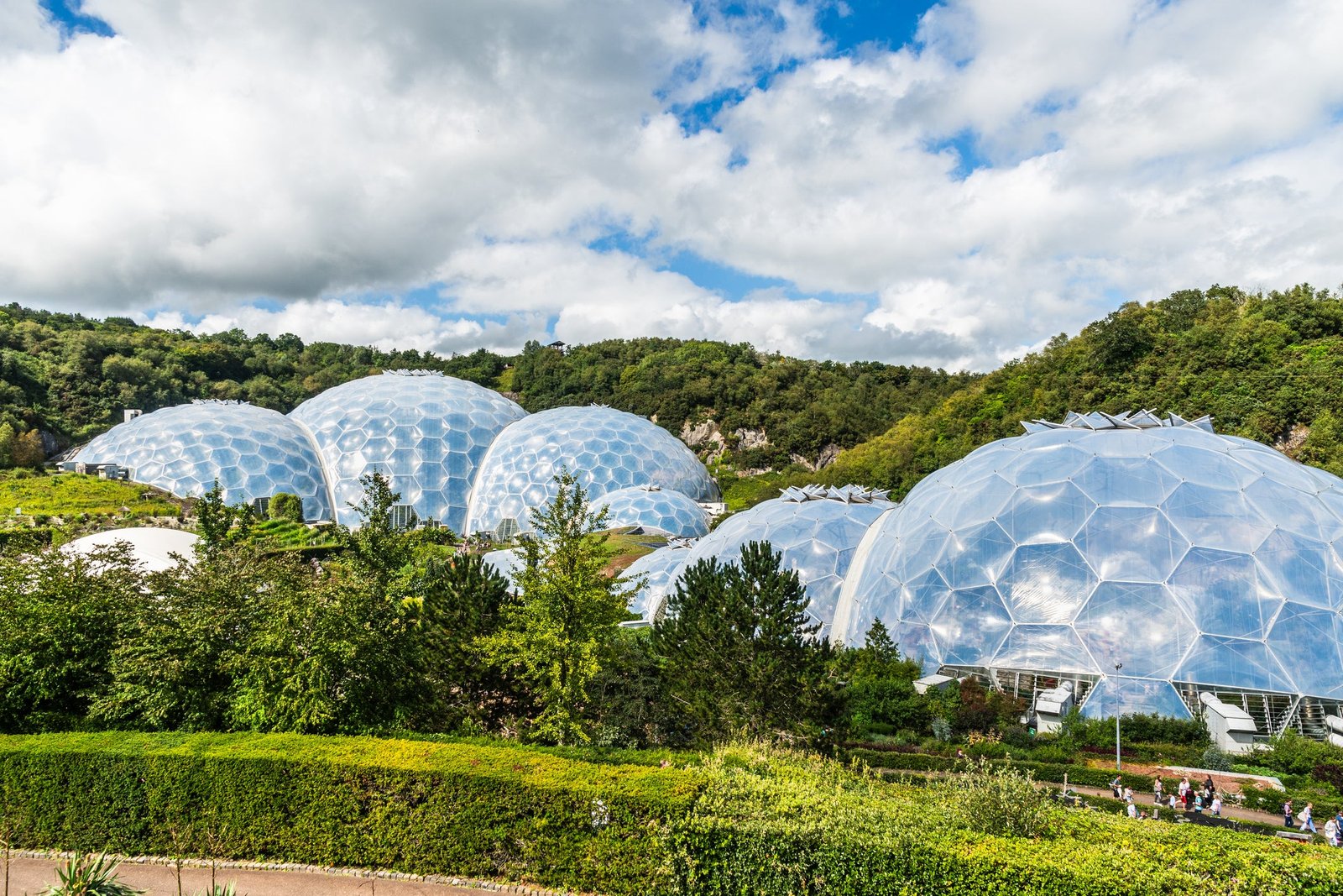 The Eden Project can whisk you away to the Mediterranean out of the rain within an instant