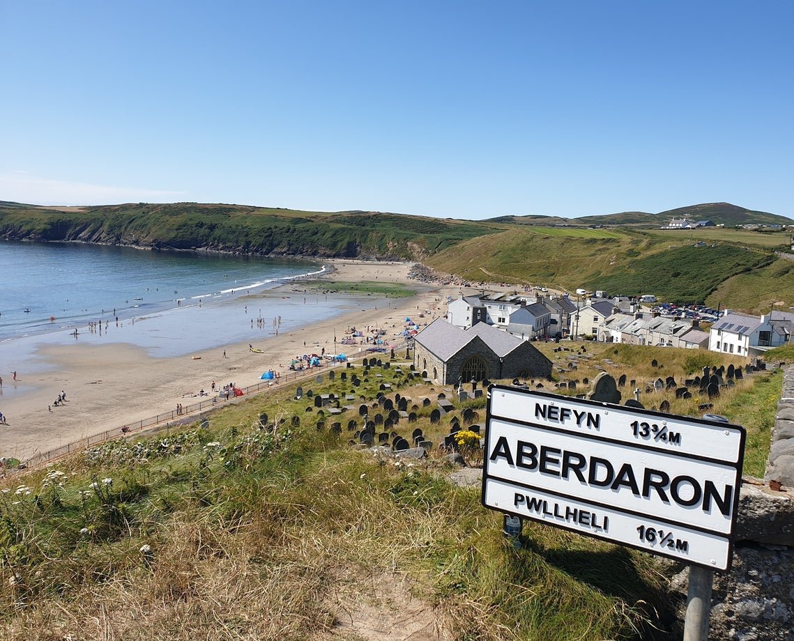 Stay a few miles from Aberdaron Beach