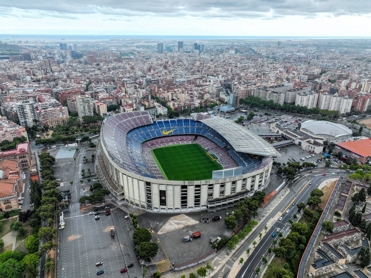 Camp Nou is the home of FC Barcelona