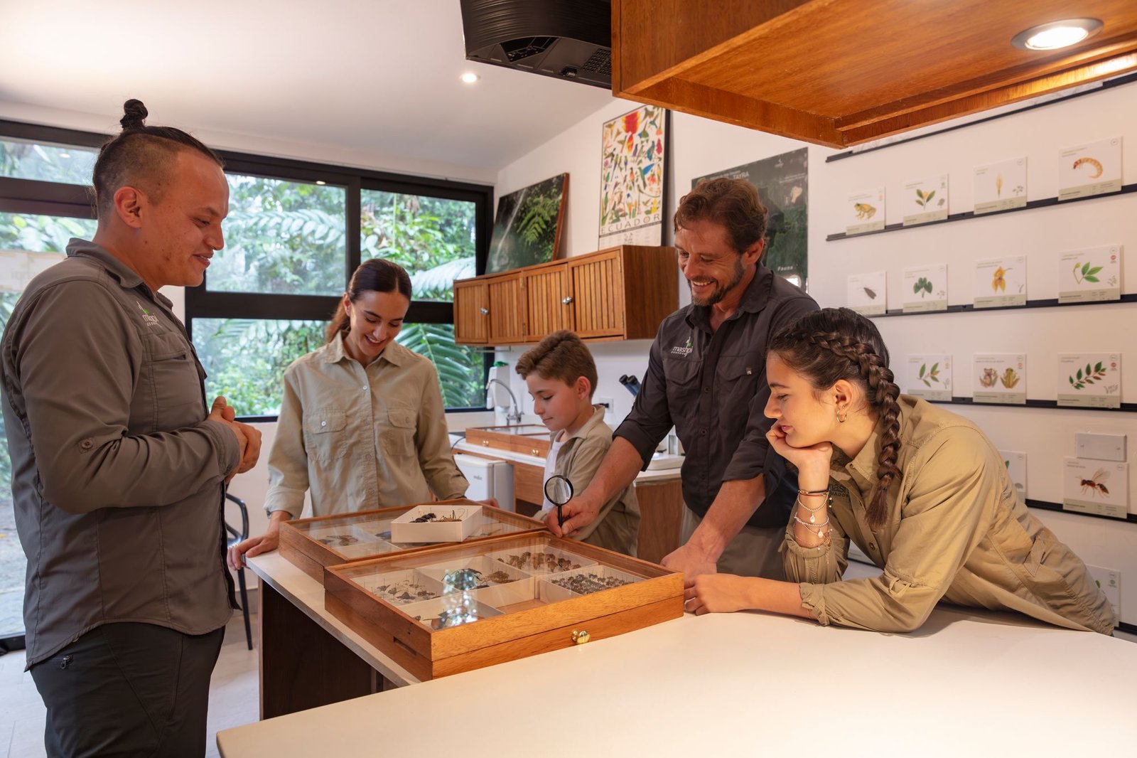 At the Lodge’s research centre you can learn about the 22 new species they have discovered